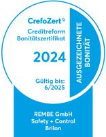 CrefoZert - Creditreform Bonitätszertifikat 2024/2025